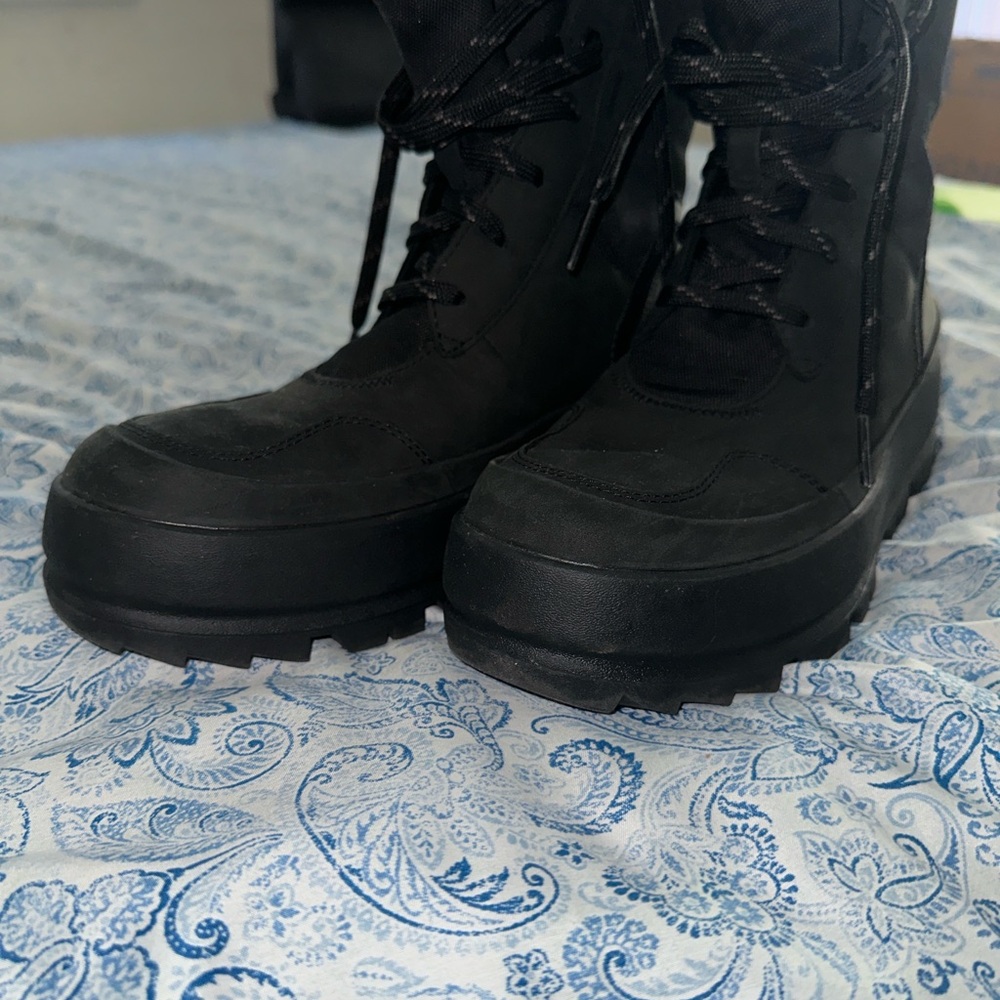 Black Combat Boots